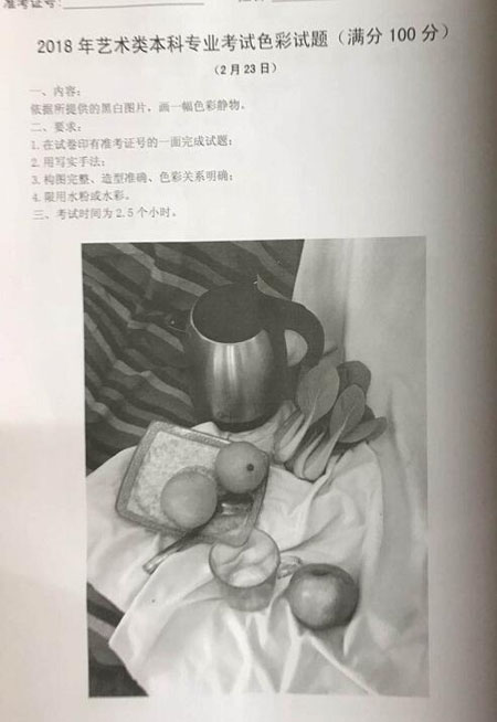 2018年北京服裝學(xué)院美術(shù)?？忌士碱}(北京第二場(chǎng)).jpg